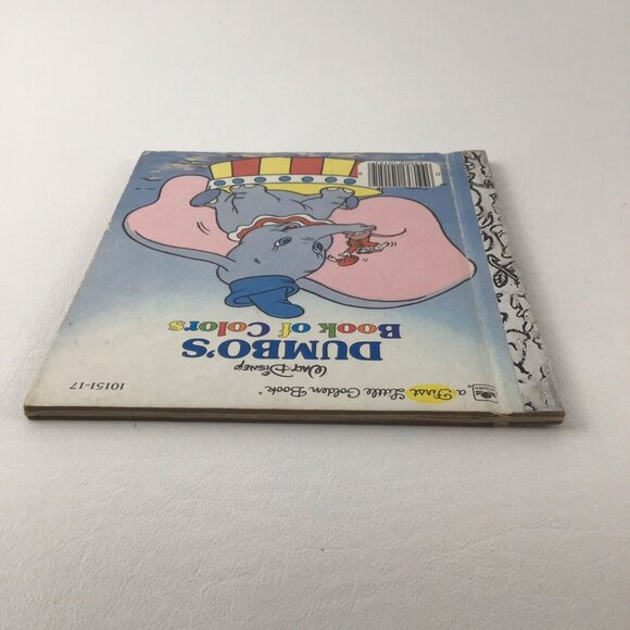 First Little Golden Book Disney Dumbo's Book Of Colors Vintage 1988 Storybook - Picture 6 of 7